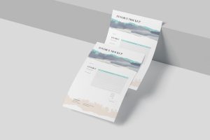 A5 Paper Mockups