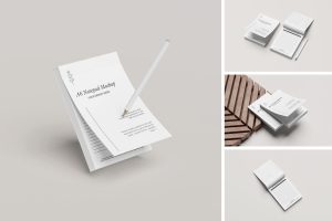A6 Notepad Mockup
