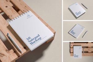 A6 Notepad Mockup