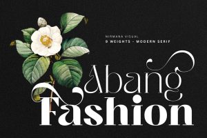 Abang Fashion – Branding Font