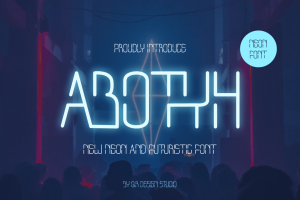 Abotyh – Neon Font