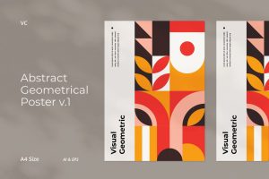 Abstract Geometrical Poster v.1