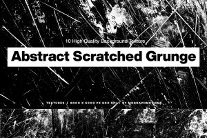 Abstract Scratched Grunge Texture