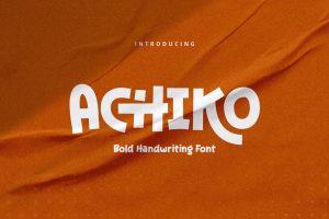 Achiko Font