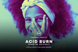 Acid Burn Photo Effect