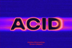Acid Motion Text Effect
