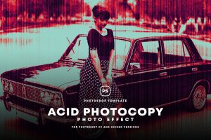 Acid Photocopy Photo Effect