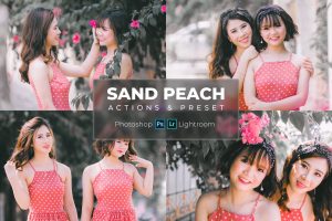 Actions & Presets – Sand Peach Style
