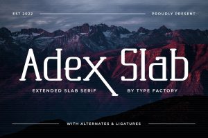 Adex Slab – Extended Slab Serif