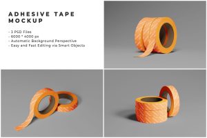 Adhesive Tape Mockup