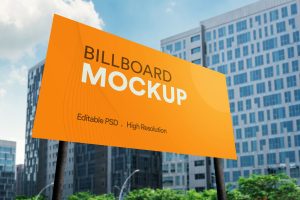 Advertisement Billboard Mockup