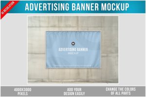 Advertising Banner Mockup
