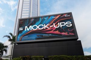 Advertising Billboard Mockup