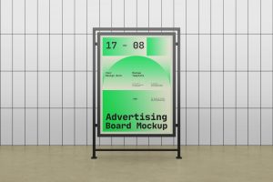 Advertising Board Mockup