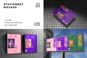 Advertising mockup