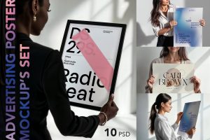 Advertising Poster Mockups