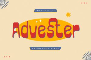 Advester – Retro Font Style