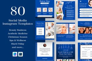 Aesthetic Beauty Salon Instagram Template