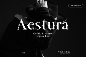 Aestura – Gothic Font