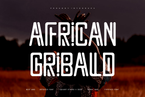 African Gribald – Artdeco & Greek Font