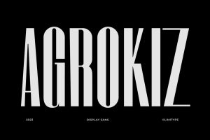 Agrokiz – Modern luxury Font