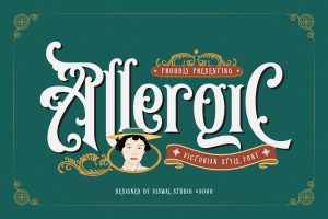 Allergic – Vintage Font