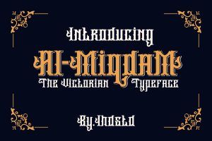 Almiqdam Victorian Typeface