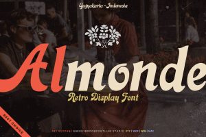 Almonde Retro Font