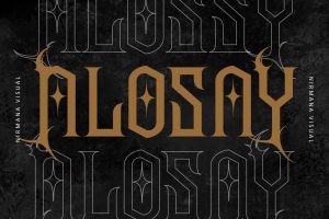 Alosay Gothic – Blackletter Fonts