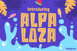 ALPALOZA – Kids Summer Font