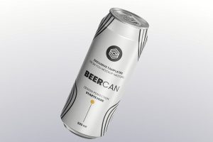 Aluminum Beer Can Mockup