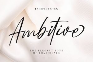 Ambitive – Elegant Font