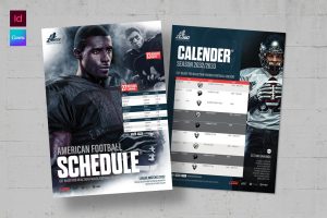 American Football Flyer Template