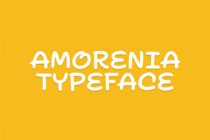Amorenia Typeface