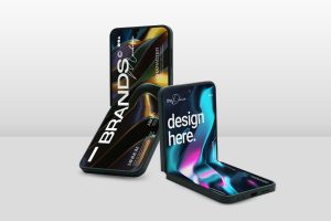 Android Flip Six Mockup