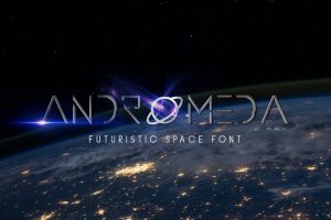 Andromeda – Futuristic Space Font