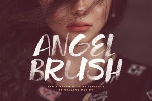 Angel Brush & SVG Font