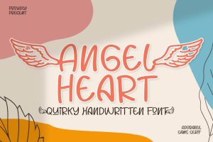 Angel Heart Display Font