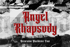 Angel Rhapsody – Blackletter Font