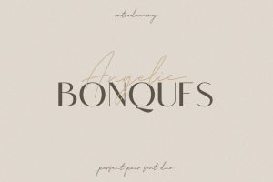Angelic Bonques – Font Duo
