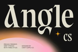 Angle – Classic Font