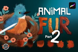 Animal Fur 2 Procreate Brushes