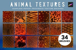 Animal Textures Procreate Brushes