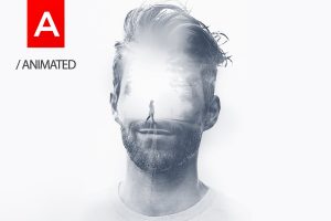 Animated Double Exposure Action