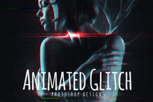 Animated Glitch – Photoshop Action