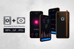 Animated iPhone X Mockup V.2