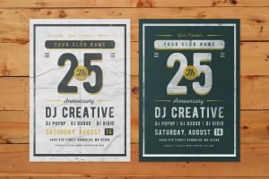 Anniversary Flyer