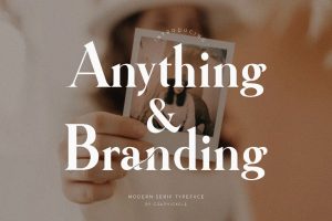 Anything Branding Serif Font