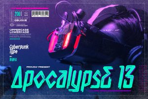 Apocalypse 13 – Cyberpunk Font