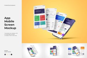 App Phone Screen Mockup